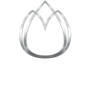 Logo vertical - branco